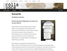 Tablet Screenshot of collavoce.ch